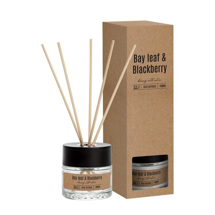 Освежитель воздуха, 50ml, лавровая ежевика, с палочками, DZ50-325, VALPE FRAGRANCES