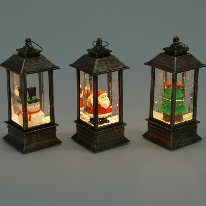 Фонарь светодиодный пластик 15см (426-48) ТМ Global Christmas