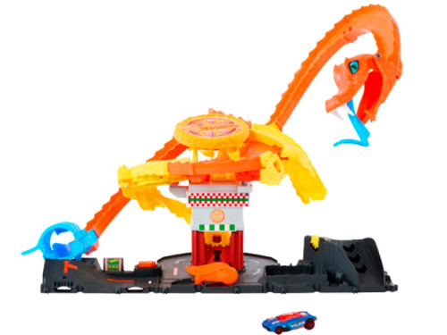 Трек Атака кобры на пиццерию Hot Wheels