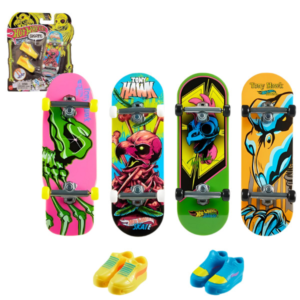 Фингерборд неоновый Skate Tony Hawk в ассортименте Hot Wheels