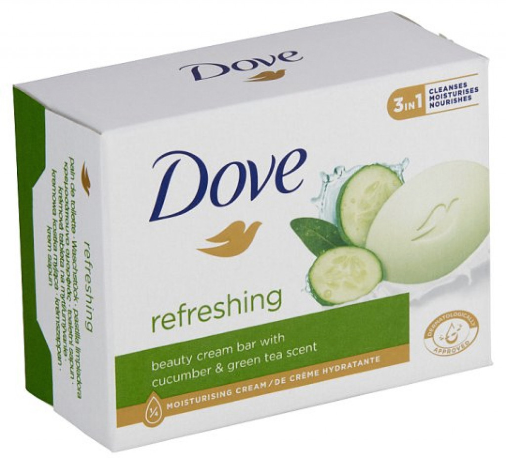 Кр-мыло DOVE Прик.свеж.огур.90