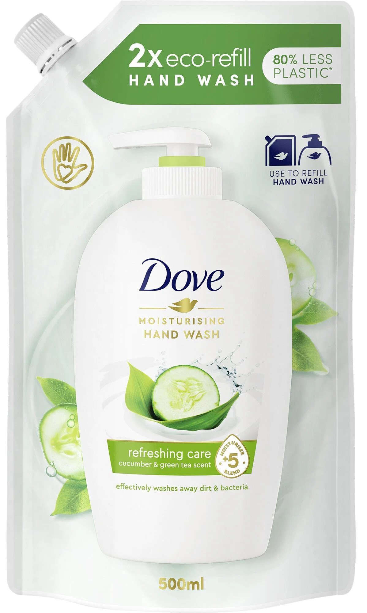 Зап.кр-мыло DOVE Пр.св.огур500