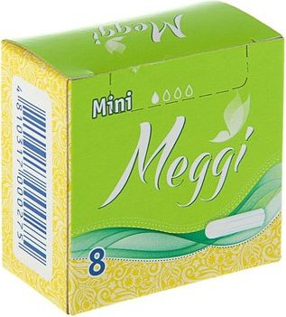 Тампоны МЭГГИ Мини 1* 8шт