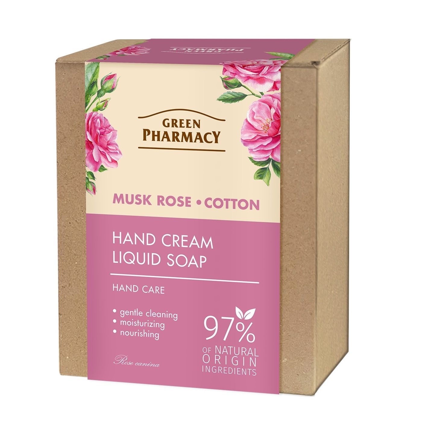 Н-р ЭЛ GF д/р роза/хлопок 2пр