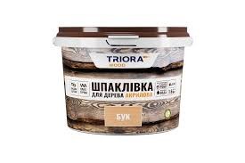 Шпаклевка для дерева Бук 0,4кг TM Triora (уп.24шт)