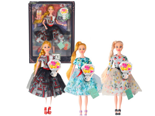 Кукла Эшли с букетом, 30см, 3 модели