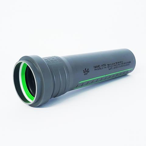 Труба кан. PP (HTR) (1,8 mm) Ø50мм 1,0м (10 уп) ТМ ASG