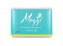 Палочки ват.MEGGI 200шт п/э