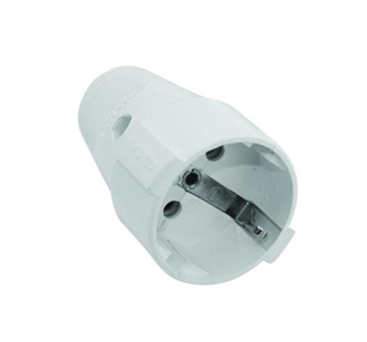 Штепсельное гнездо с заземлением (уп.50шт) - TM HOROZ