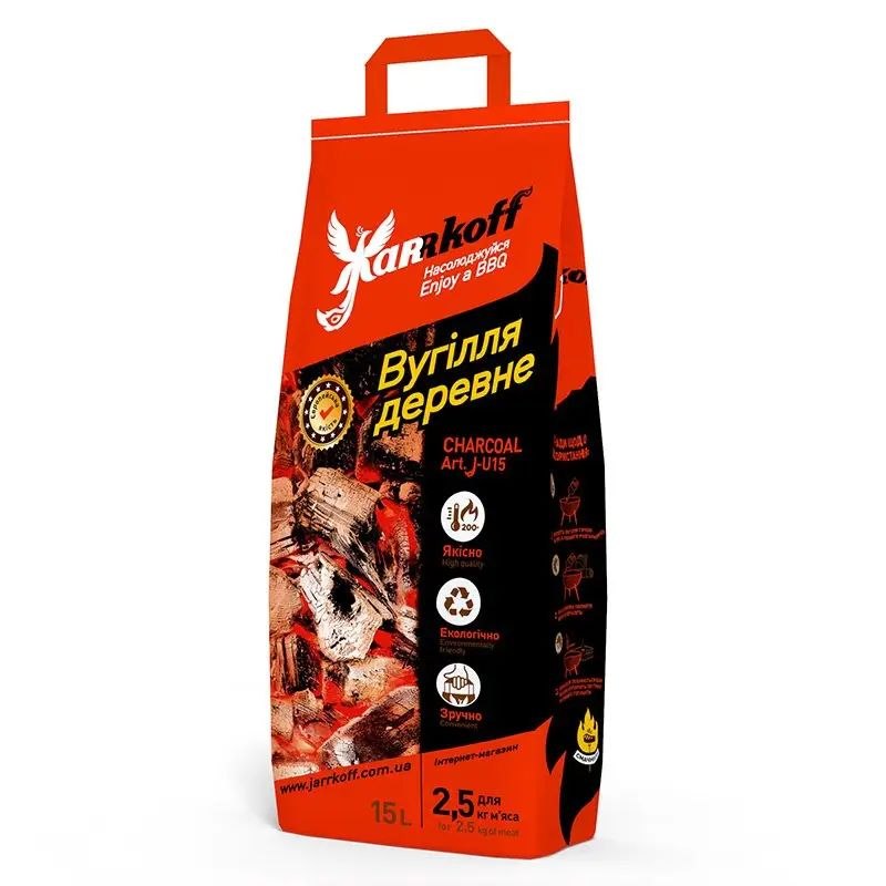Уголь древесный Jarrkoff 2,2кг