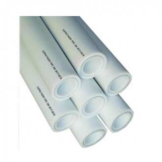 Труба PP-RST со стекловолокном (PN-20) горяч. d.50х6,9 ( 16 м/пач) Faser Hot ТМ ASG