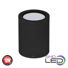 Светильник накладной LED SANDRA XL 10W 4200K 700Lm 185-264V d-140мм h-162мм черный кругл./1/16