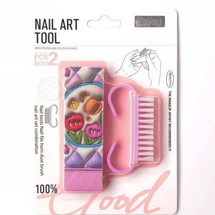 Набор пилочек д/ногтей с щеточной GM-85115 MIXUEER