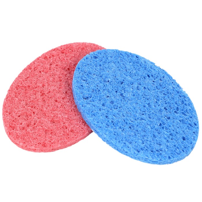 Спонжи д/макияжа (набор) 2 штук. Пена, LM3012, LUKAS