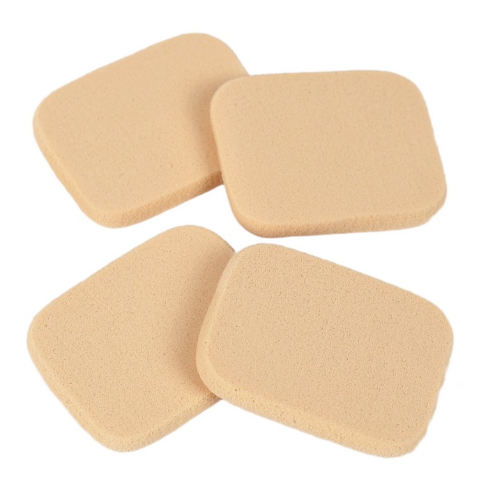 Спонжи д/макияжа (набор) 4 штук, Пена, LM3006, LUKAS