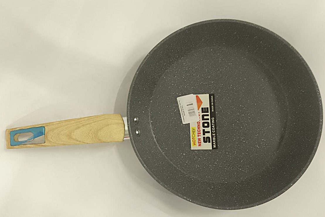 Сковорода 240 мраморное покр. без крышки 22-10-14