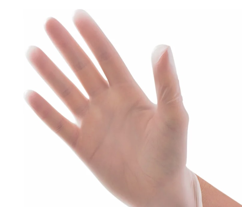 Перчатки виниловые XL 100шт