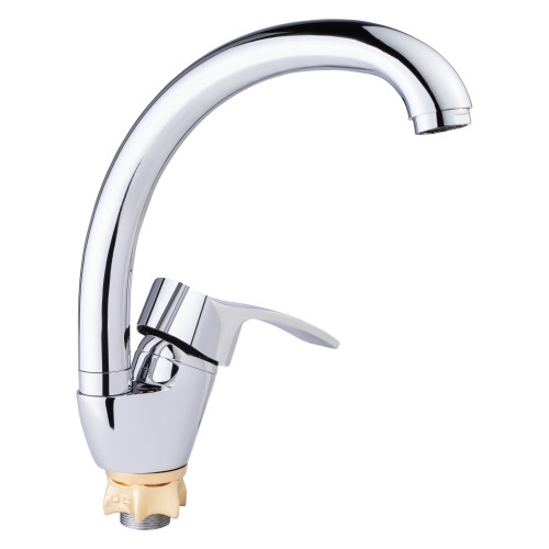 Смеситель одноручный, Цинк, для кухни (Anny 008F) ТМ Lidz