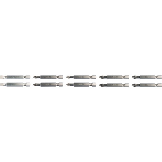 Набор бит 50мм 10шт (YT-04832)TOYA