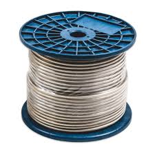 Трос в оплетке 3мм х 10мм бытовой (уп.-12 шт.)