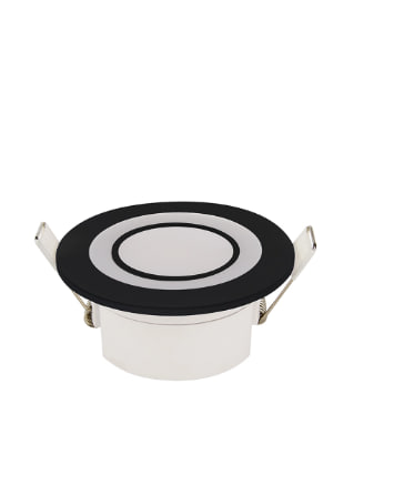 Светильник встроенный LED CARTER-5 4200K 350Lm 170-265V d-68мм чёрный кругл./50