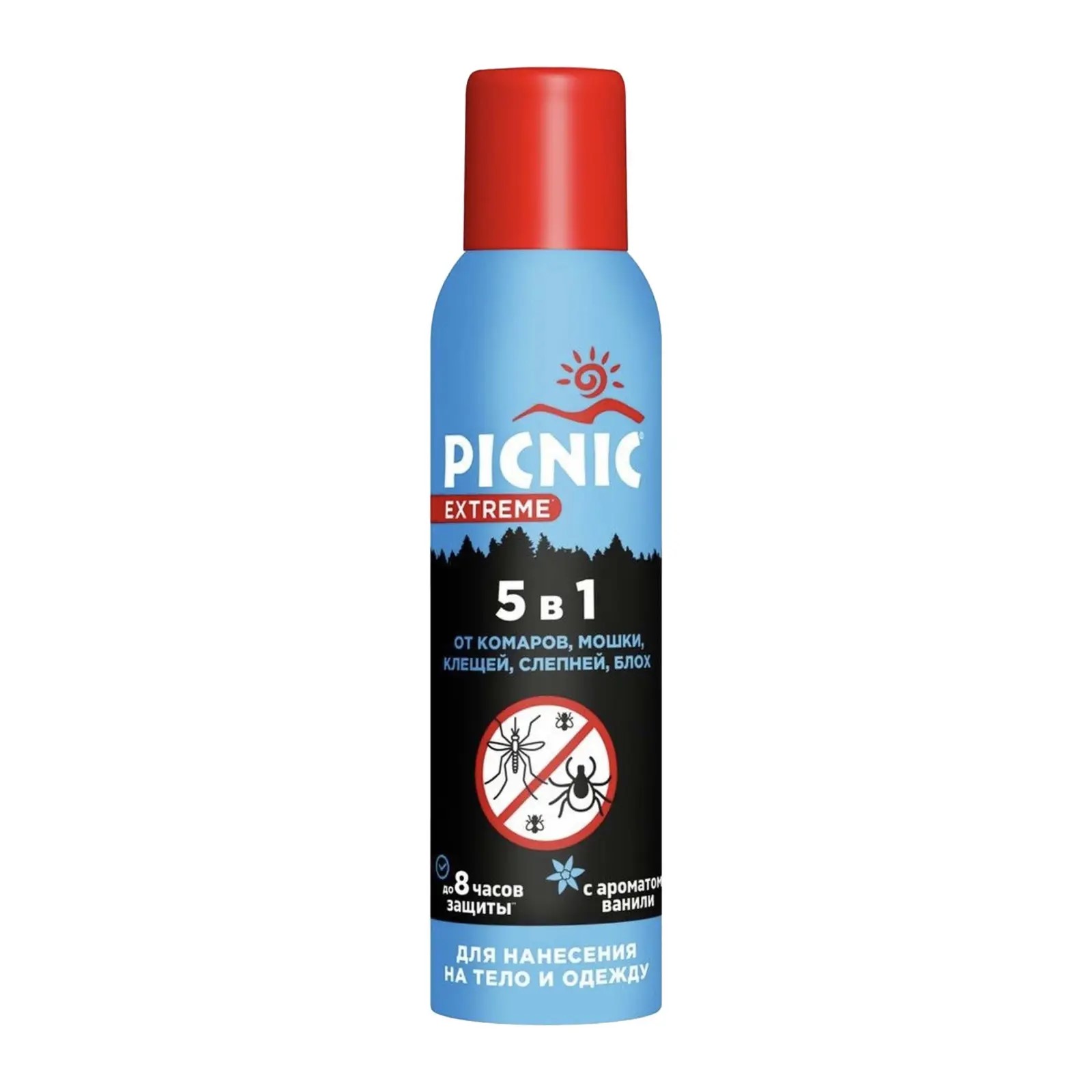 Аэроз.PICNIC Extreme 5в1 150мл