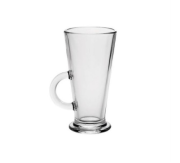 Кружка стеклянная Латте 290мл б/дек.