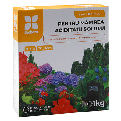 Удобрение гранулат д/повышения кислотности (1кг)