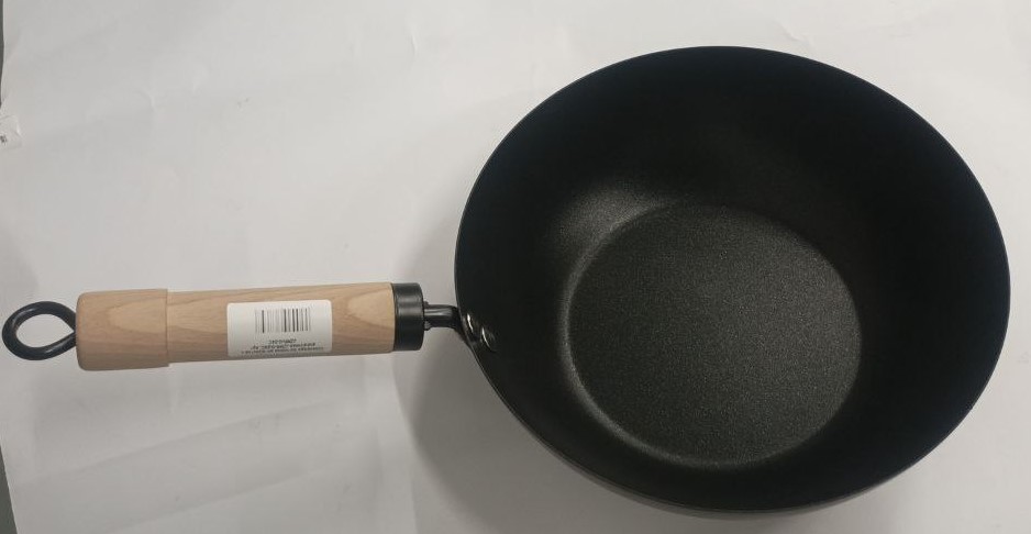 Сковорода -сотейник а/п Ф24х7см с дер.ручкой JZMR-G-24C, Арт JZMR-G-24C