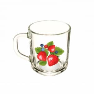 Кружка 250ml Green tea art.07с1335 Ягоды