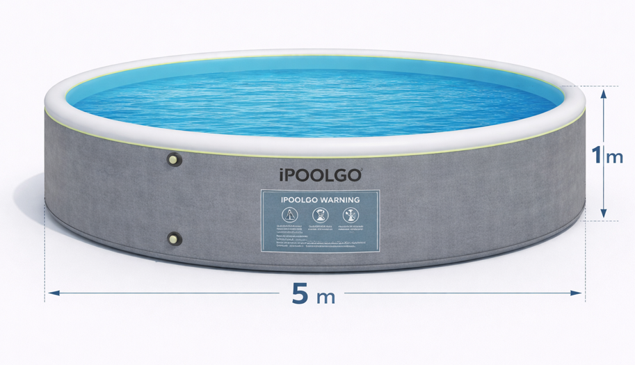 Надувной бассейн 5,0м * H 1,0м IPoolGo