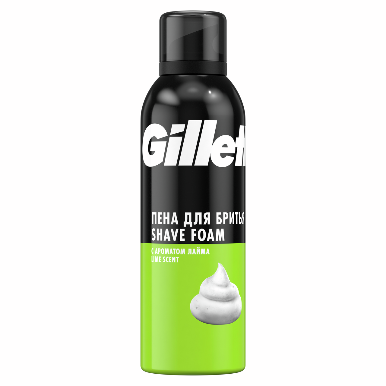 Пена д/бр.GIL.лайм 200мл