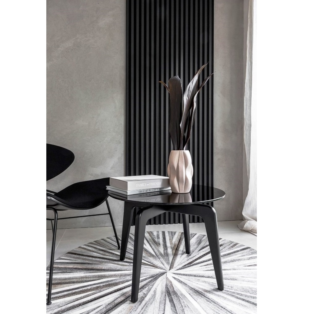 Реечная панель WL 2700*300 черный/дуб тёмный