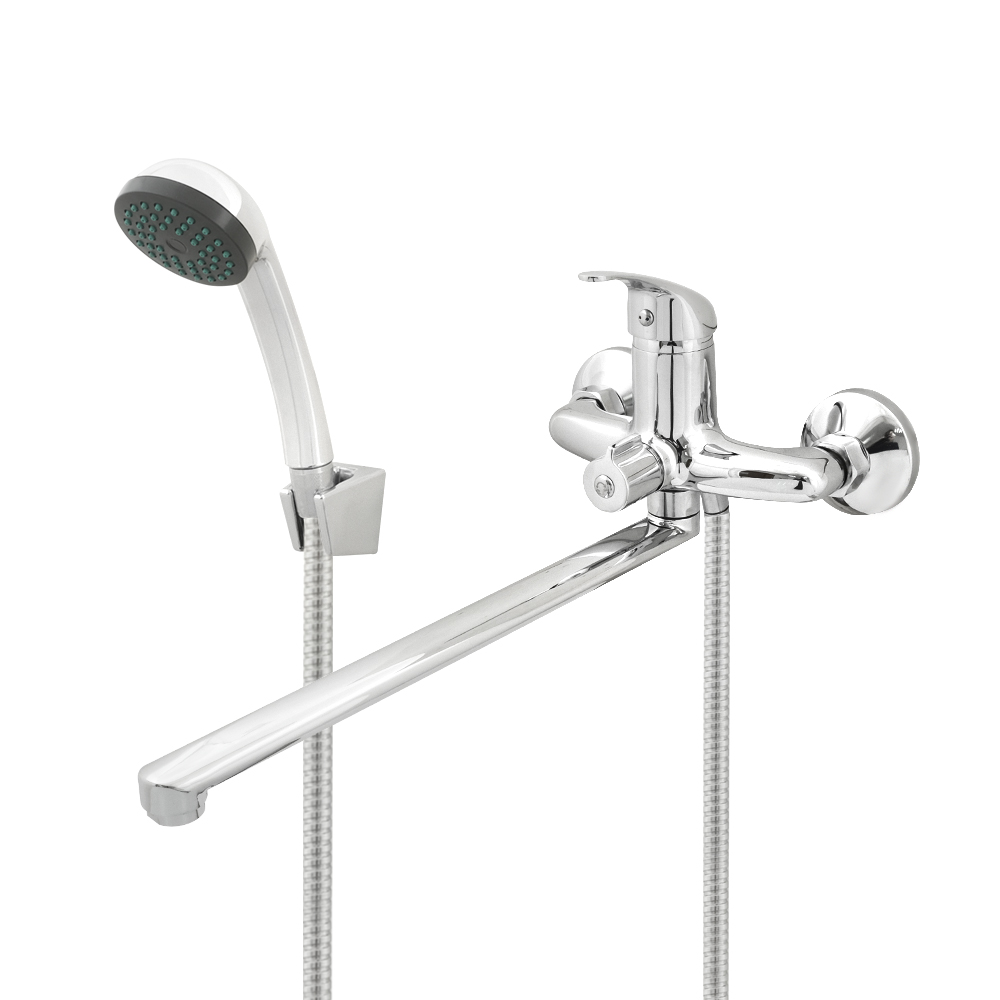 Смеситель одноручный, Цинк, для ванны, излив 32см VX306DC (10шт/уп) ТМ VENTA