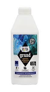 Грунтовка акриловая 1л ТМ RUTA (уп.8шт)