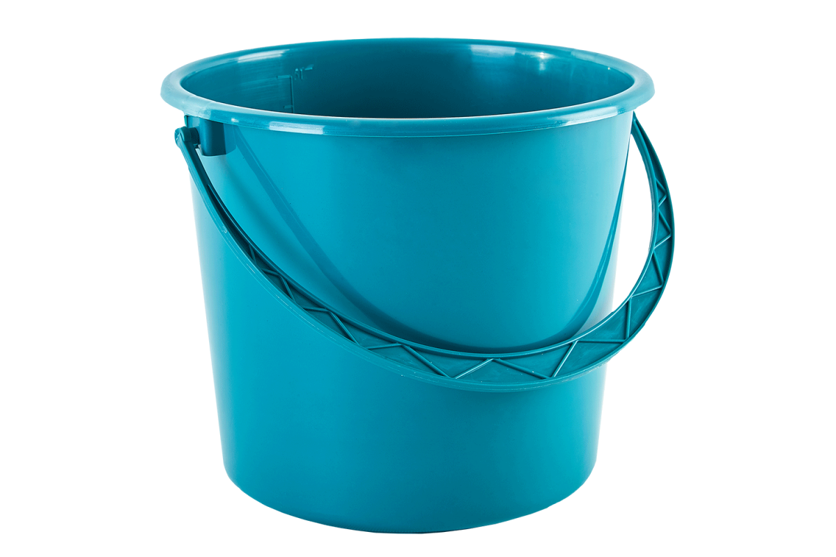 Ведро АЛЕАНА 10л бирюзовое