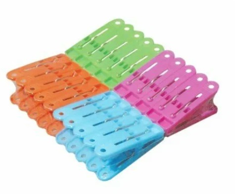 Прищепки YORK Azur 20шт 9604