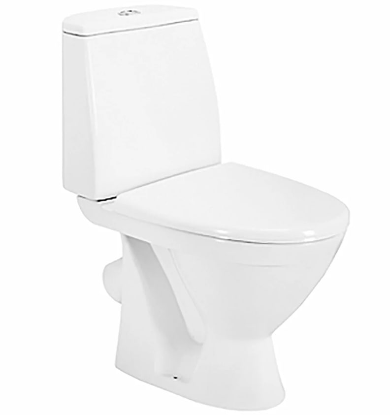 Унитаз компакт RUNA сиденье-дюропласт Soft-close косой выпуск ТМ Kolo