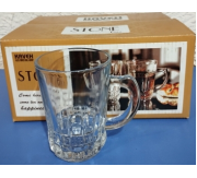 Набор кружек стеклянный 6ед, 160мл (SG0995GCL) ТМ STONE