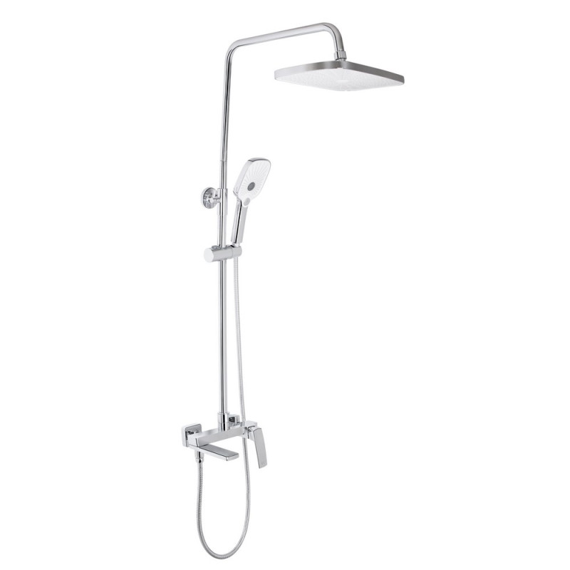 Душевая система (3 в1) латунь Tern (QTTER1112CRM47592) ТМ Qtap