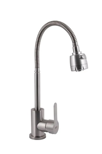 Смеситель одноручный, НС, для кухни рефлектор (Pure 015F41) ТМ Lidz