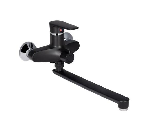 Смеситель одноручный, ABS, для ванны длинный (35B 005) ТМ Brinex