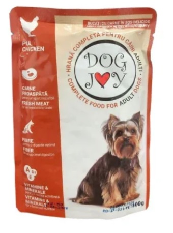 Корм DOG JOY, курица, 100гр