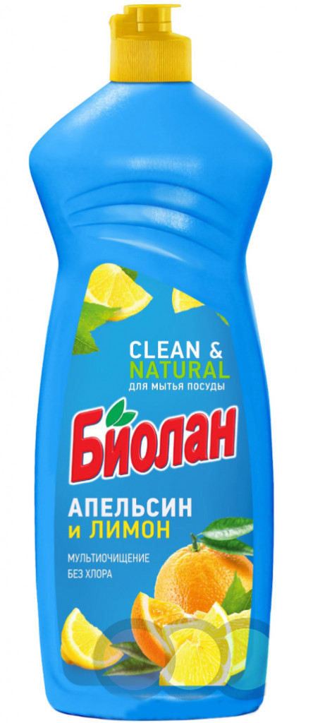 Моющ.ср.БИОЛАН апел/лимон 900г