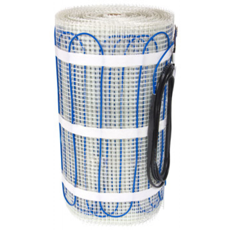 Мат нагревательный двужильный e.heat.mat.150.1500, 1500Вт, 10,0м.кв., 230В