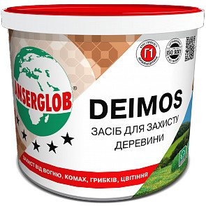 Профессиональная огнебиозащита DEIMOS (зеленая) 1кг ТМ Anserglob