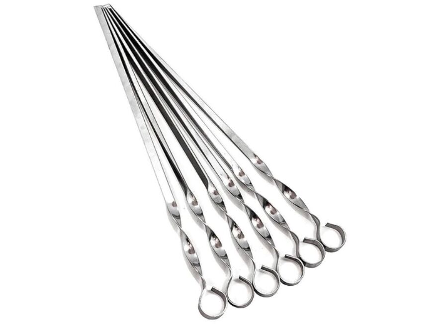 Шампур для шашлыка 60х0,8мм 6002