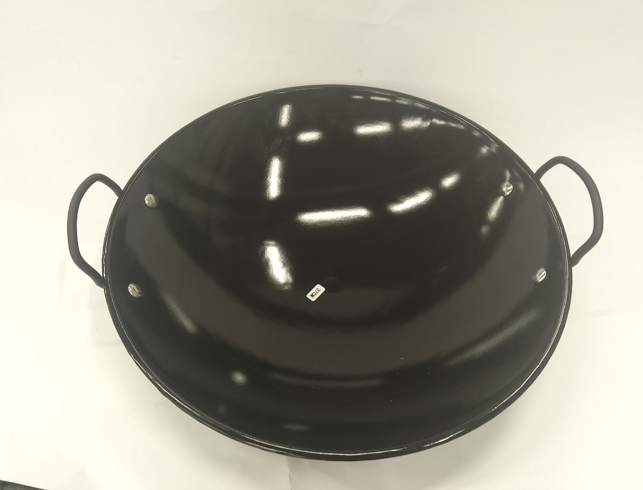 Вок эмалиров.с двумя ручками Ф37 FT-02102-А06