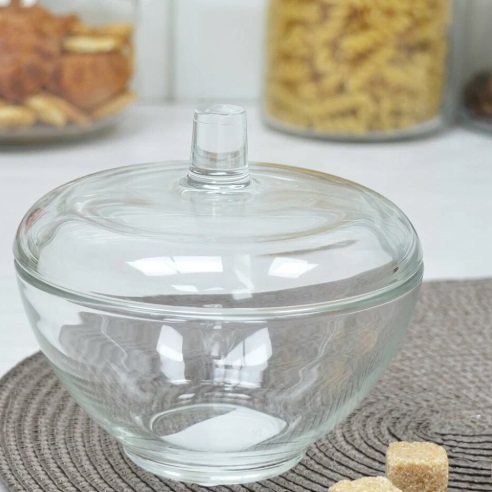 Сахарница стекл. Симпатия 16с1911 без деколи