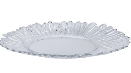 Блюдо стекл. 28см BEAUTY PL1003GCL